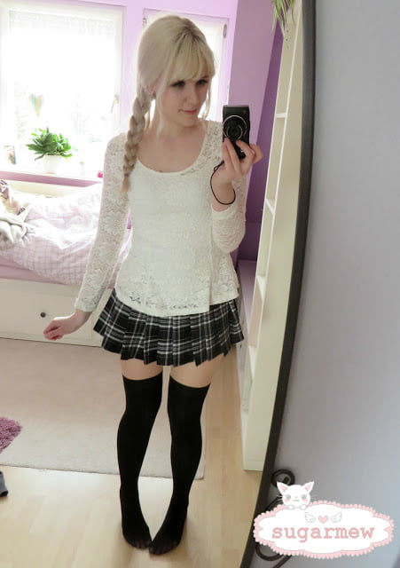 Best of Skirts with high socks
