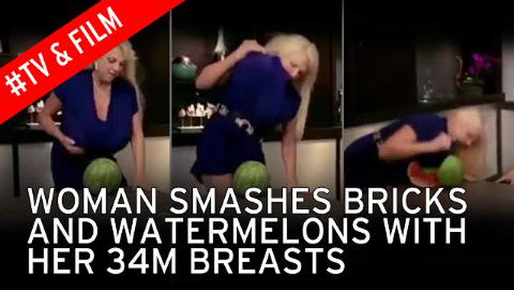 aiden mckenzie recommends smashing watermelons with breast pic