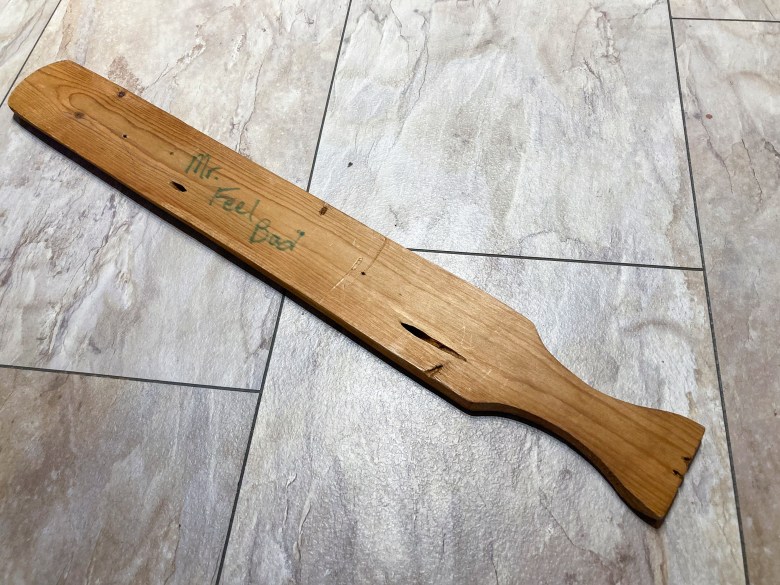 brittany foy recommends spanked with a wooden paddle pic