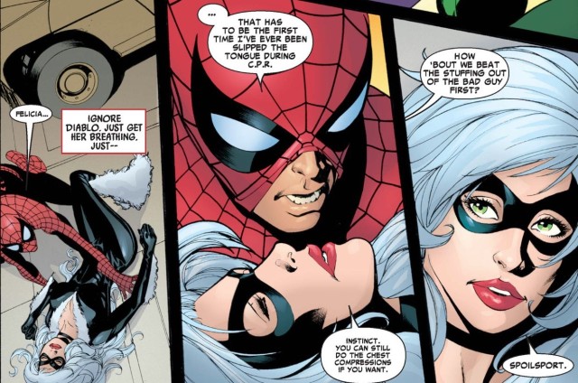 dennis bouvier recommends spiderman and blackcat sex pic