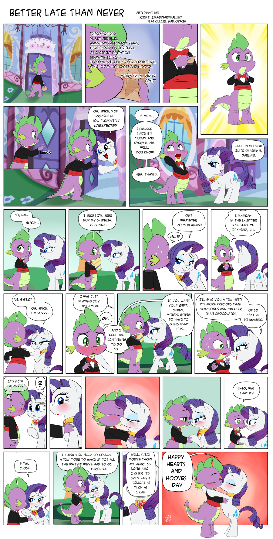 christopher ryan mcclure recommends Spike X Rarity Comic