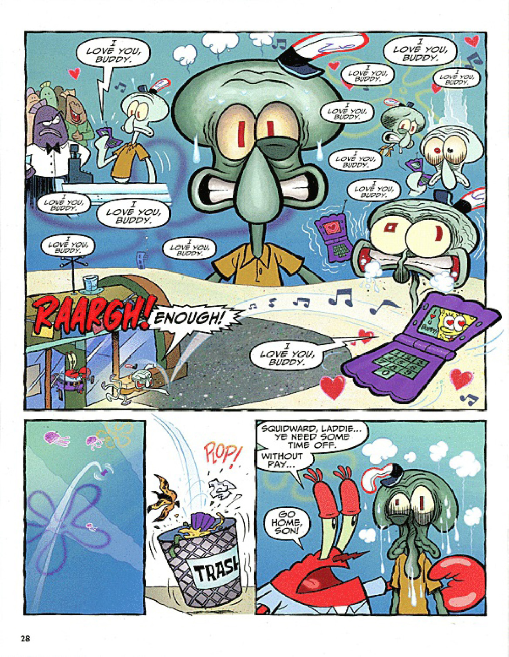 bruce tilley recommends spongebob x squidward comic pic