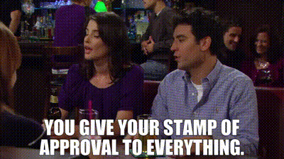 Best of Stamp of approval gif