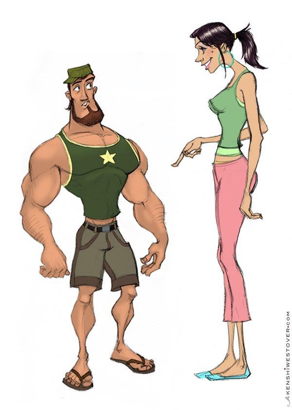 amy beckford add tall female cartoon characters photo