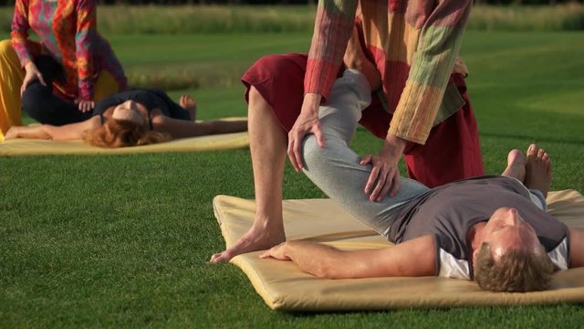 thai yoga massage video