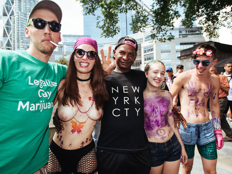 Best of Topless in new york city