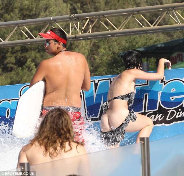 Water Slide Bathing Suit Mishaps interracial pics