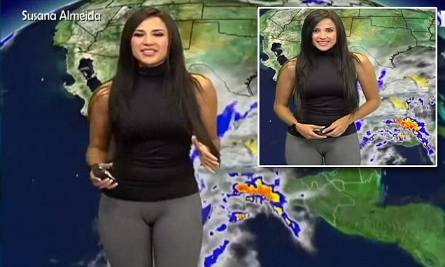 danica luna recommends weather girl see through dress pic