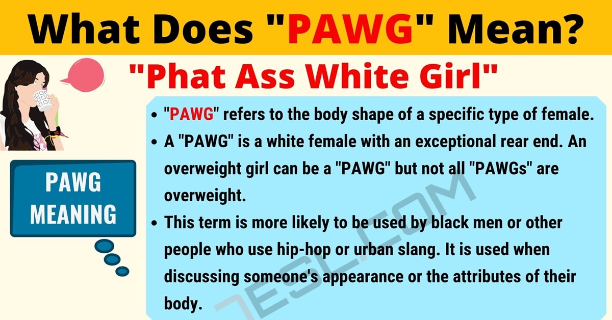 curtis noble recommends What Does Pawg Mean