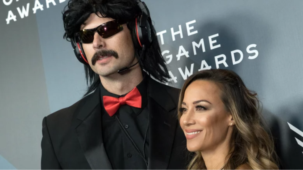 who did drdisrespect cheat on his wife with