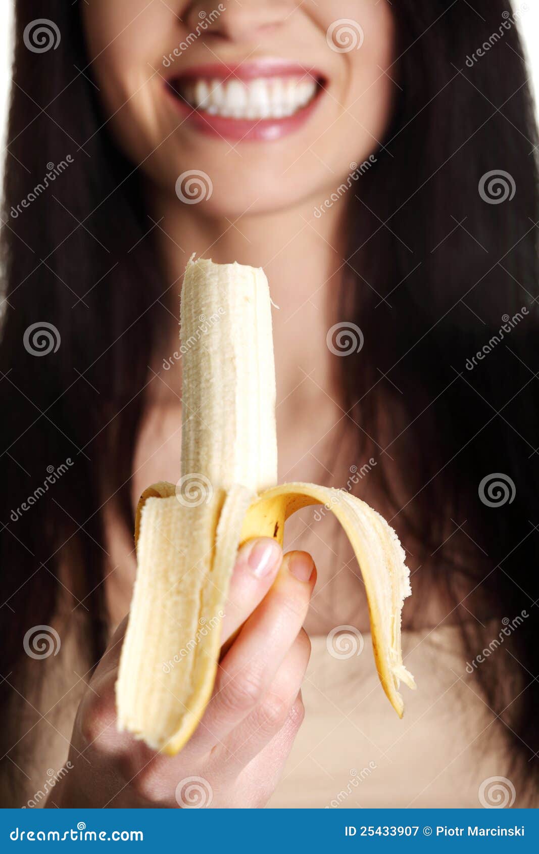 adrienne gould recommends woman eating banana picture pic