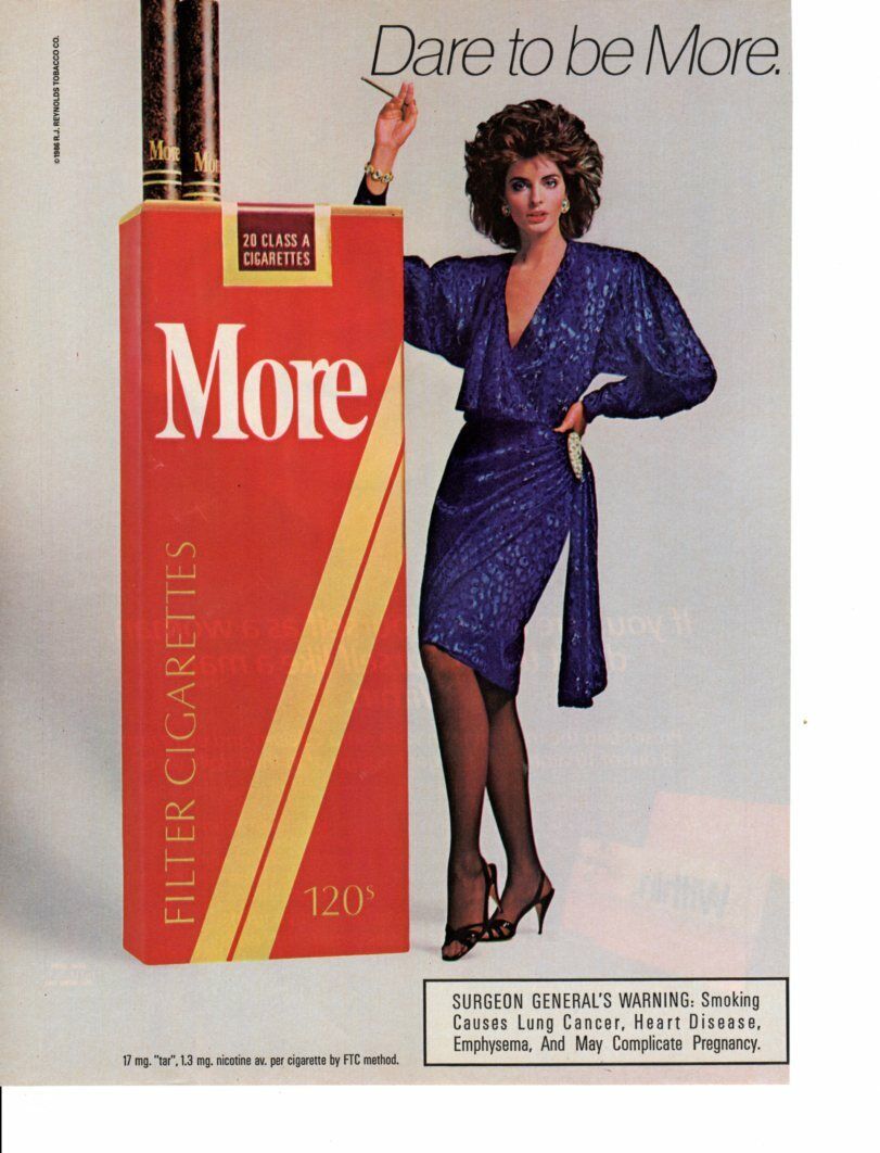 bart basile add women smoking more 120s photo