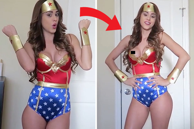 byron trevino recommends yanet garcia halloween nip slip pic